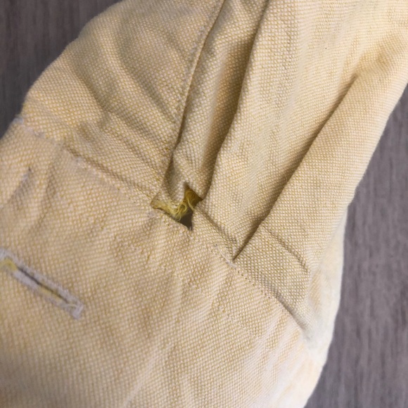 Ralph Lauren Yellow Oxford Button Down Dress Shirt - Picture 3 of 7